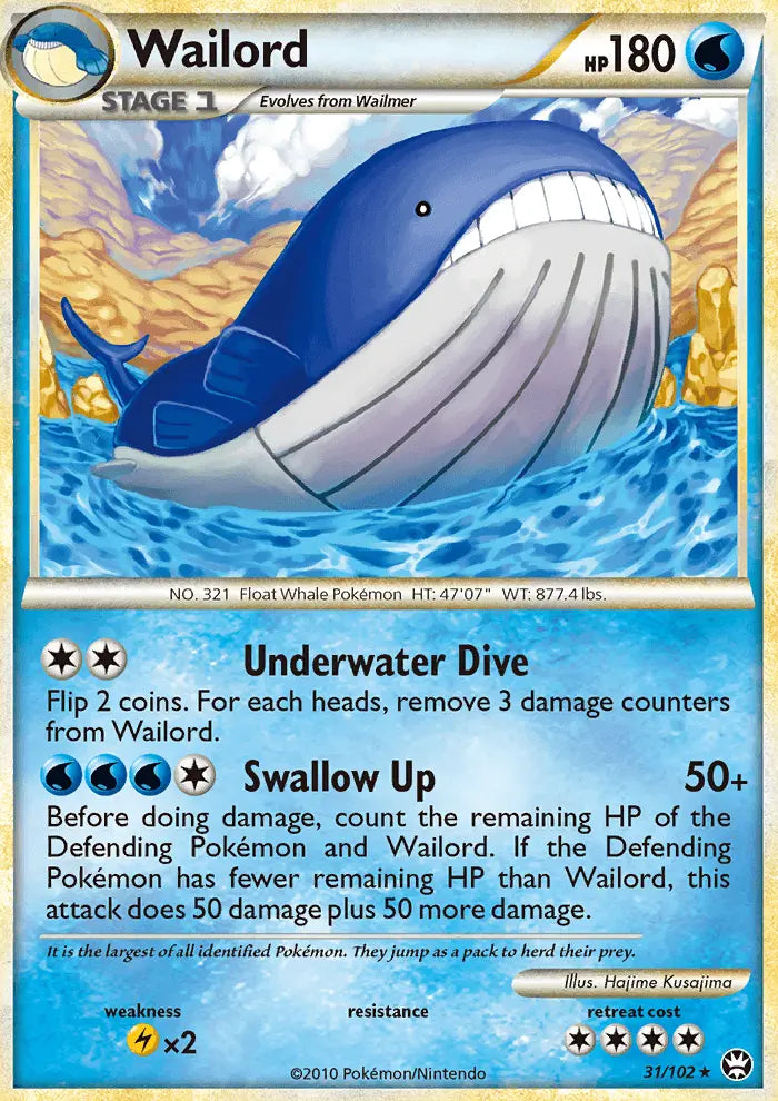 Wailord 31 Triumphant Pokesingles
