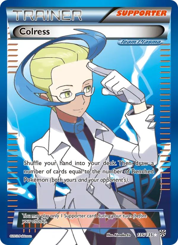 Colress 135 Plasma Storm Pokesingles