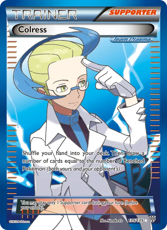 Colress 135 Plasma Storm Pokesingles