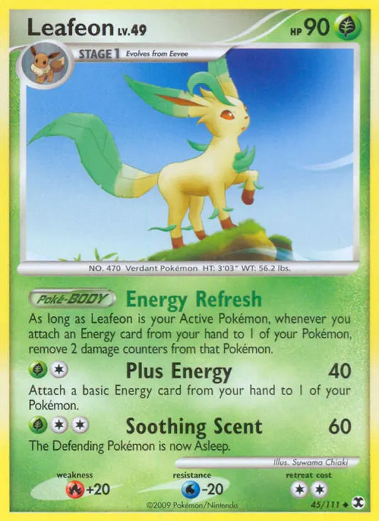 Leafeon 45 Rising Rivals Pokesingles