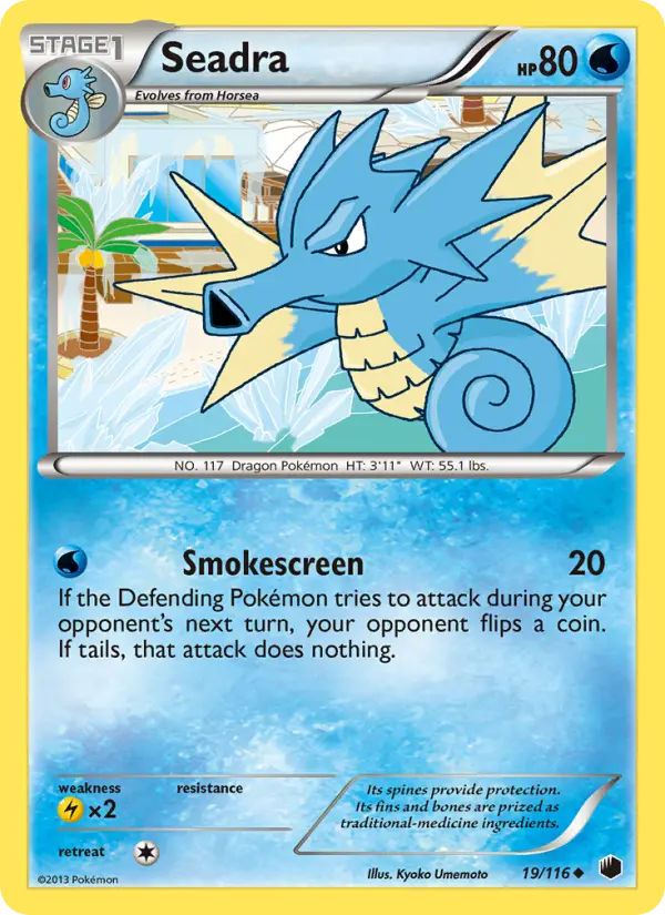 Seadra 19 Plasma Freeze Pokesingles