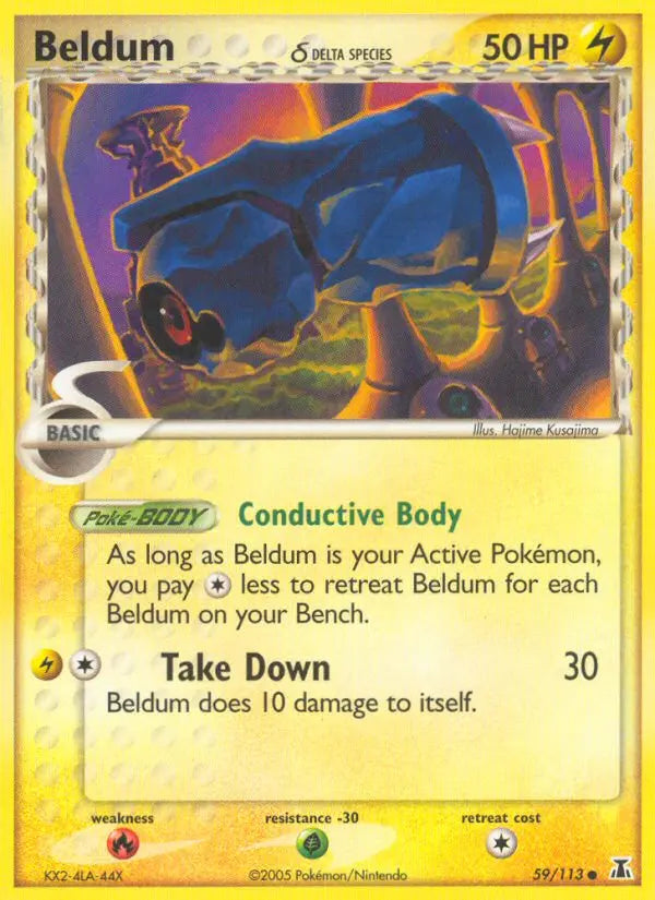 Beldum δ 59 Delta Species Pokesingles