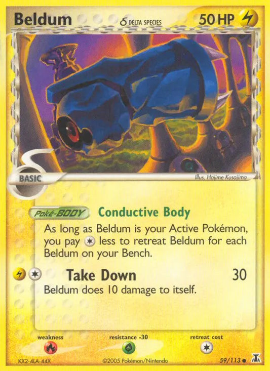 Beldum δ 59 Delta Species Pokesingles