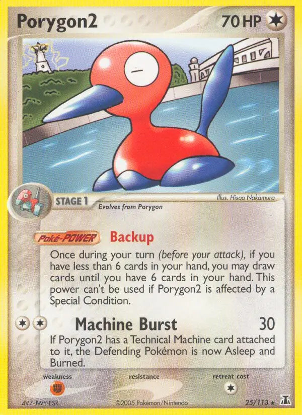 Porygon2 25 Delta Species Pokesingles