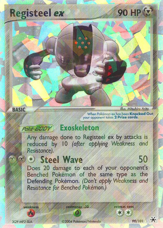 Registeel ex 99 Hidden Legends Pokesingles