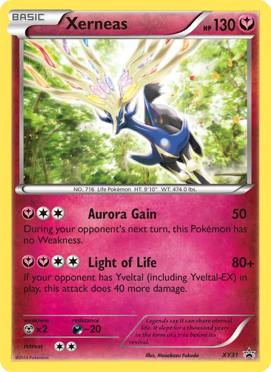 Xerneas XY31 XY Black Star Promos Pokesingles