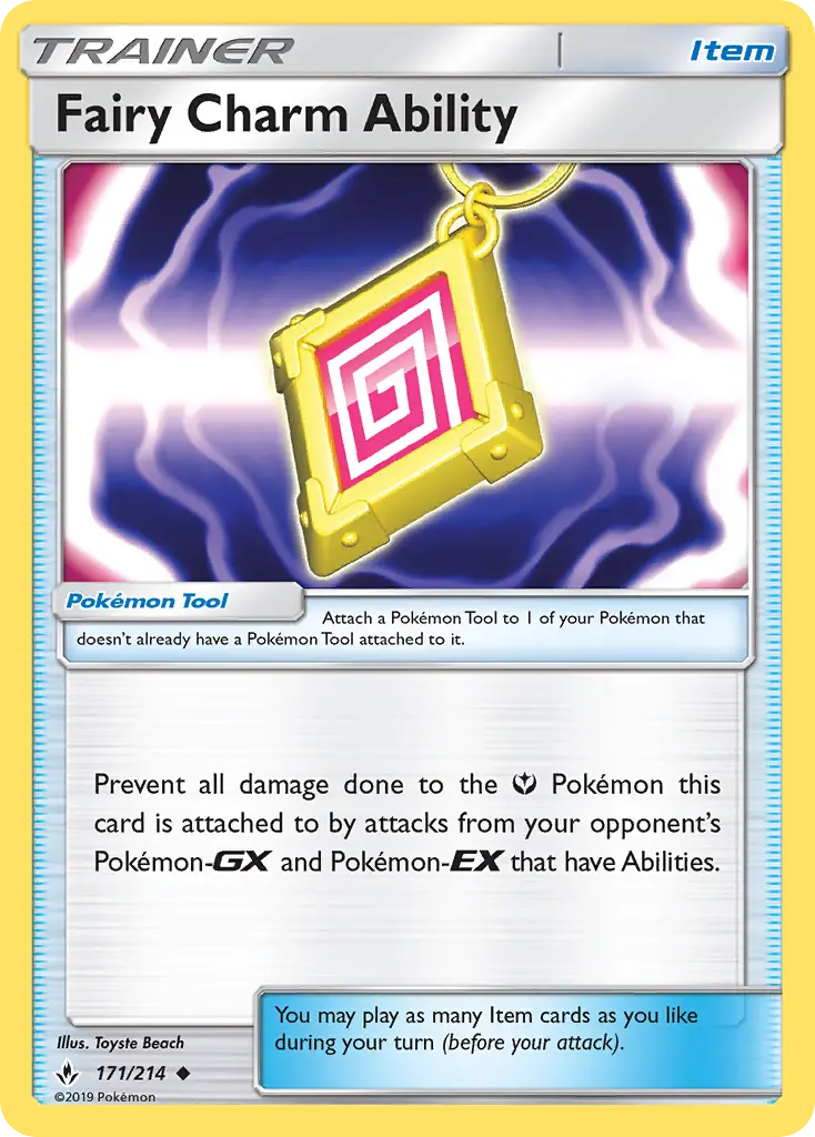 Fairy Charm Ability 171 Unbroken Bonds Pokesingles