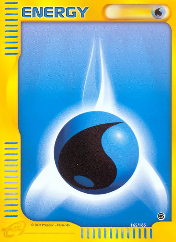 Water Energy 165 Expedition Base Set Pokesingles