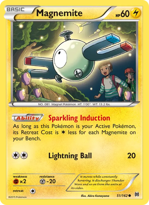 Magnemite 51 BREAKthrough Pokesingles