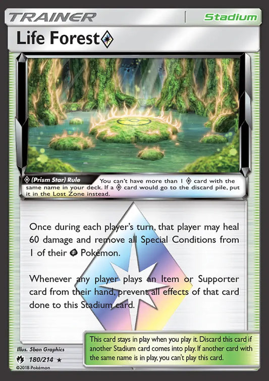 Life Forest ◇ 180 Lost Thunder Pokesingles