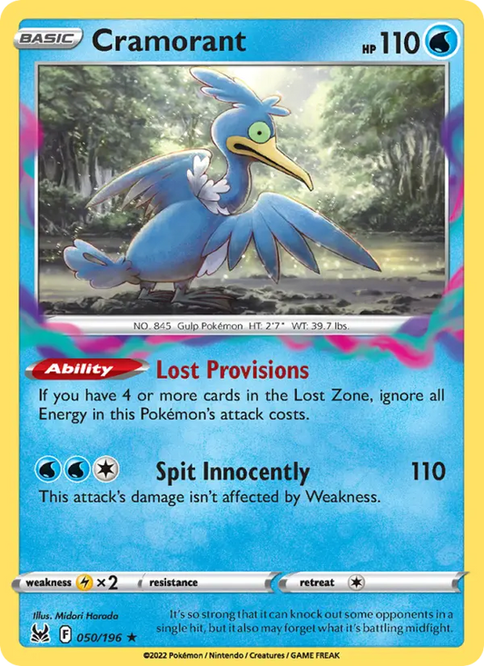 Cramorant 50 Lost Origin Pokesingles