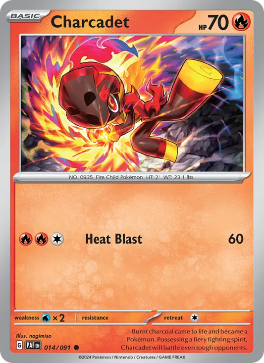 Charcadet 14 Paldean Fates Pokesingles
