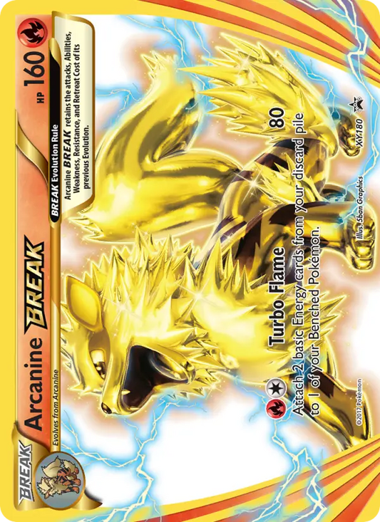 Arcanine BREAK XY180 XY Black Star Promos Pokesingles