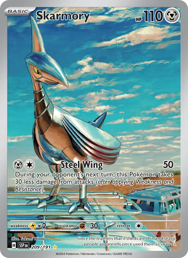 Skarmory 209 Surging Sparks Pokesingles