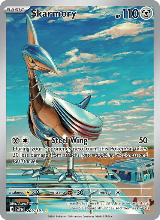 Skarmory 209 Surging Sparks Pokesingles