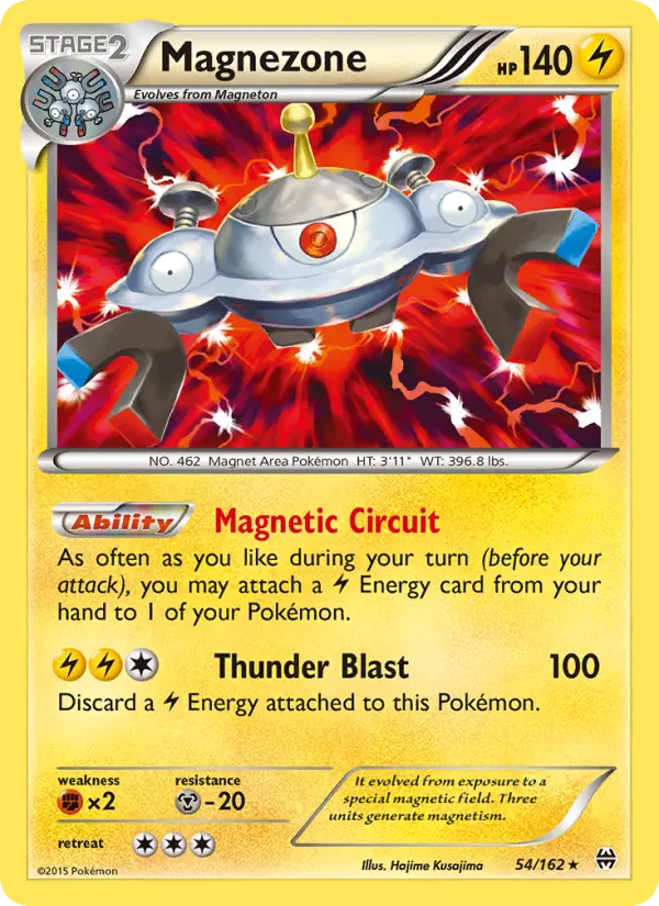 Magnezone 54 BREAKthrough Pokesingles