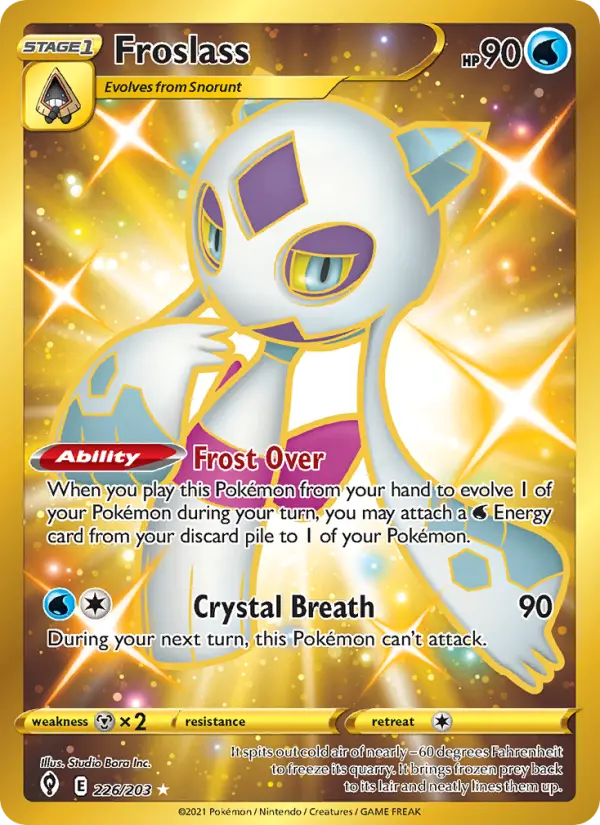 Froslass 226 Evolving Skies Pokesingles