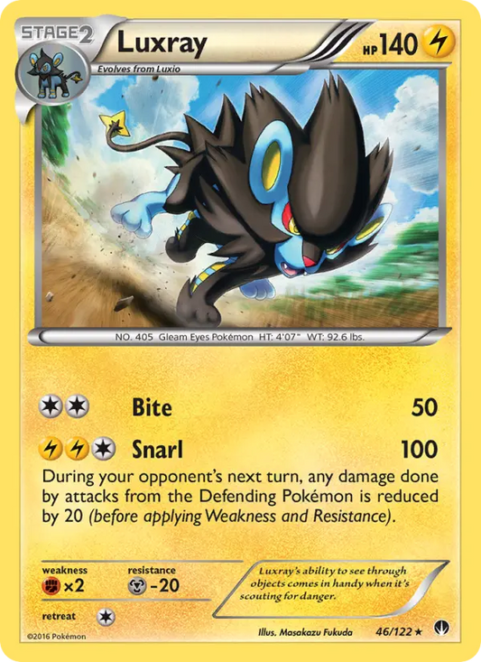 Luxray 46 BREAKpoint Pokesingles