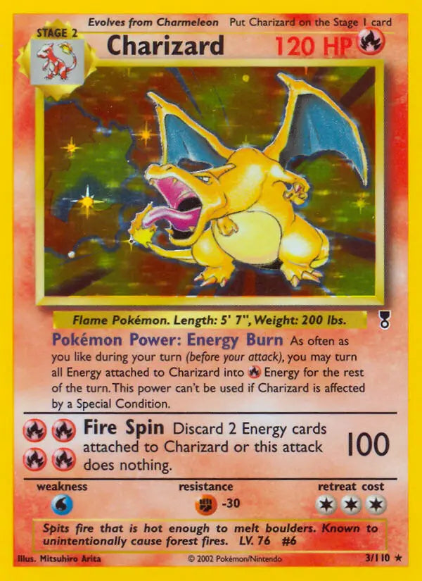 Charizard 3 Legendary Collection Pokesingles