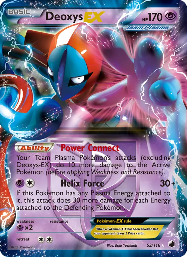 Deoxys-EX 53 Plasma Freeze Pokesingles