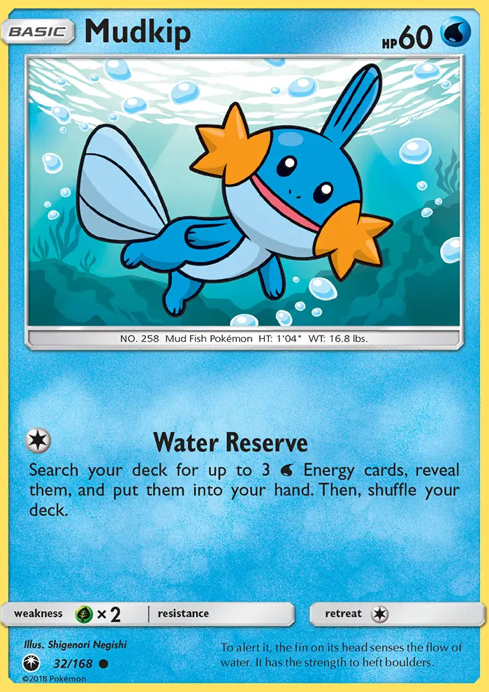 Mudkip 32 Celestial Storm Pokesingles