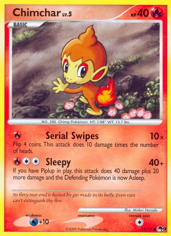 Chimchar 13 POP Series 9 Pokesingles