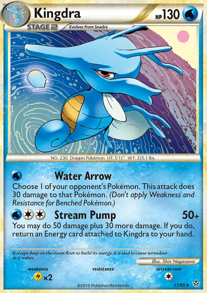 Kingdra 17 Unleashed Pokesingles