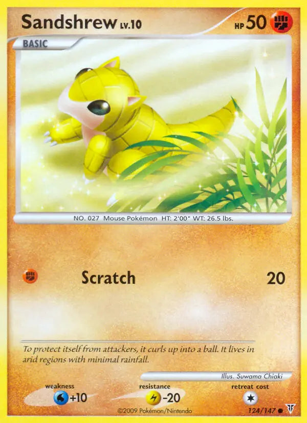 Sandshrew 124 Supreme Victors Pokesingles
