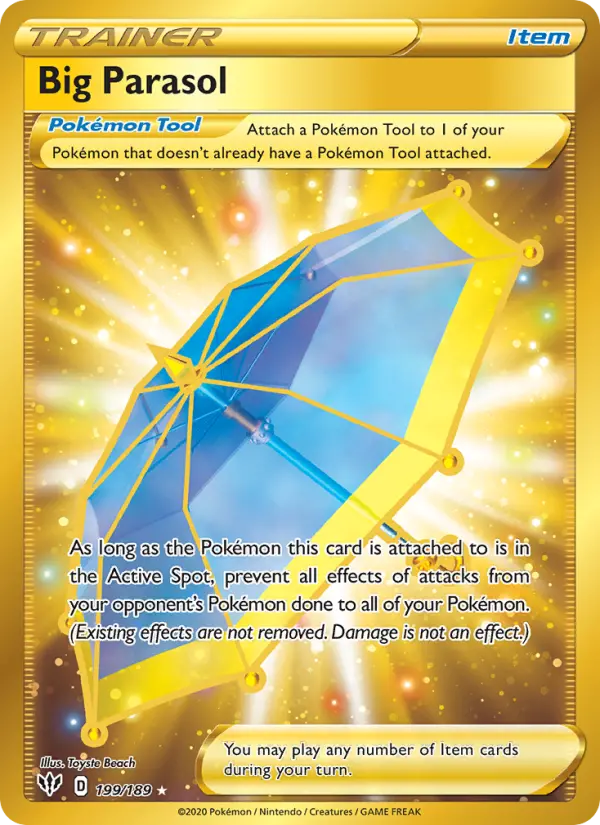 Big Parasol 199 Darkness Ablaze Pokesingles
