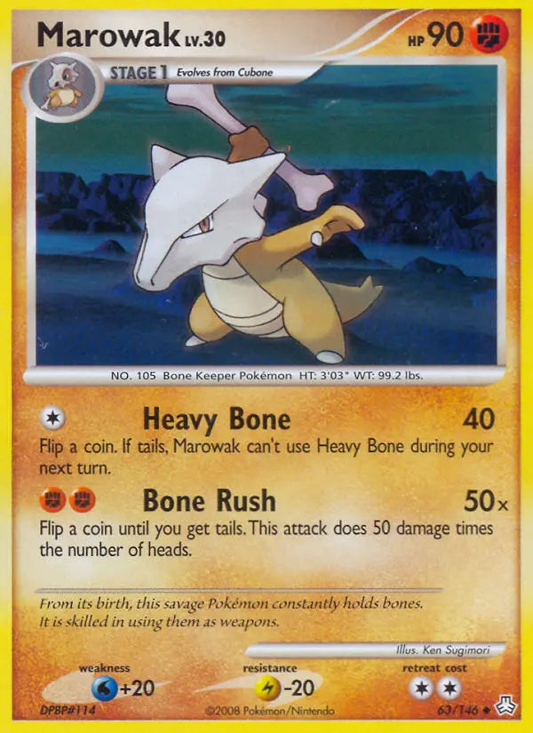 Marowak 63 Legends Awakened Pokesingles