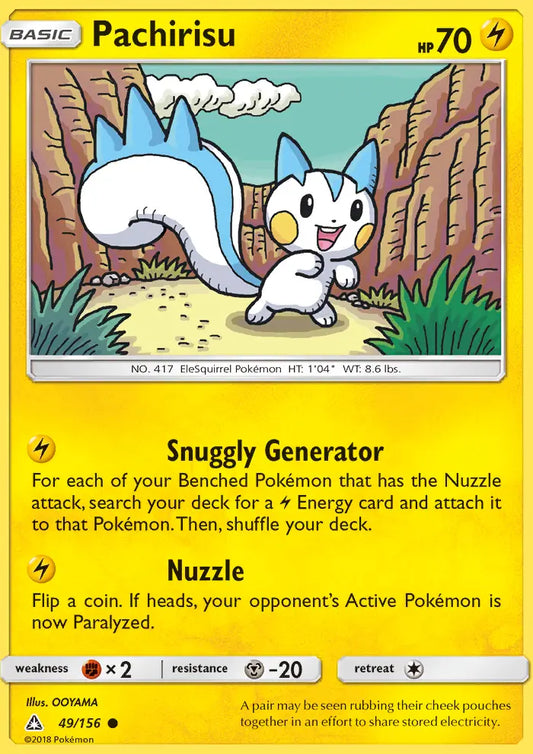 Pachirisu 49 Ultra Prism Pokesingles