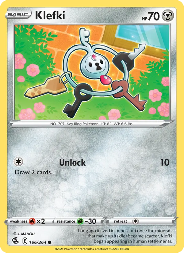 Klefki 186 Fusion Strike Pokesingles