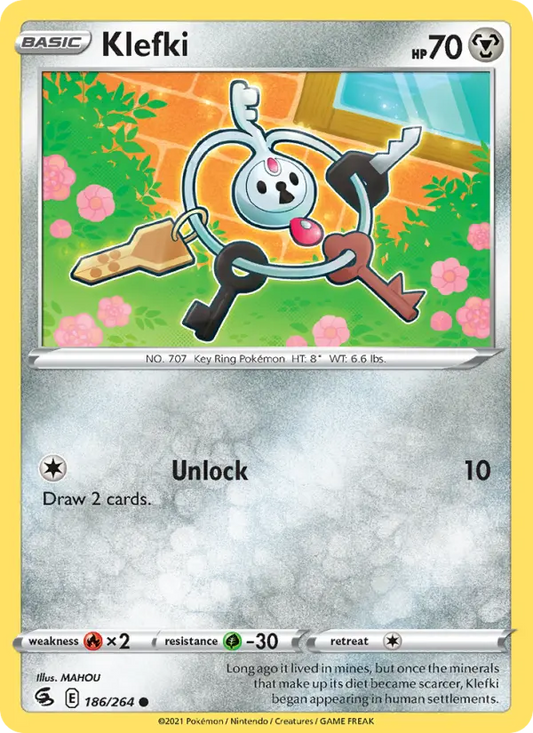 Klefki 186 Fusion Strike Pokesingles