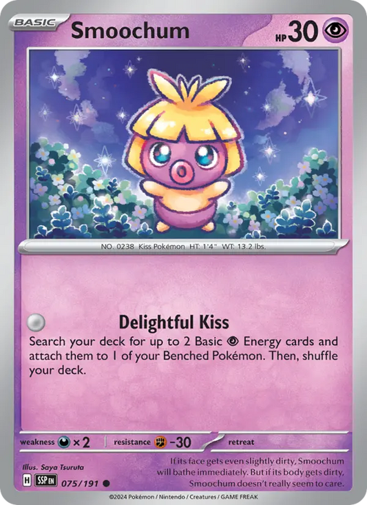 Smoochum 75 Surging Sparks Pokesingles