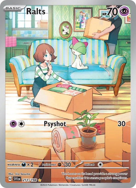 Ralts 211 Scarlet & Violet Pokesingles