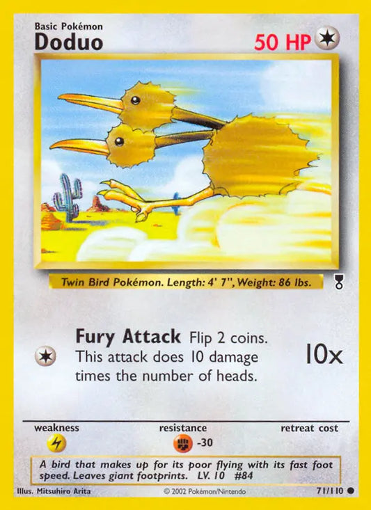 Doduo 71 Legendary Collection Pokesingles