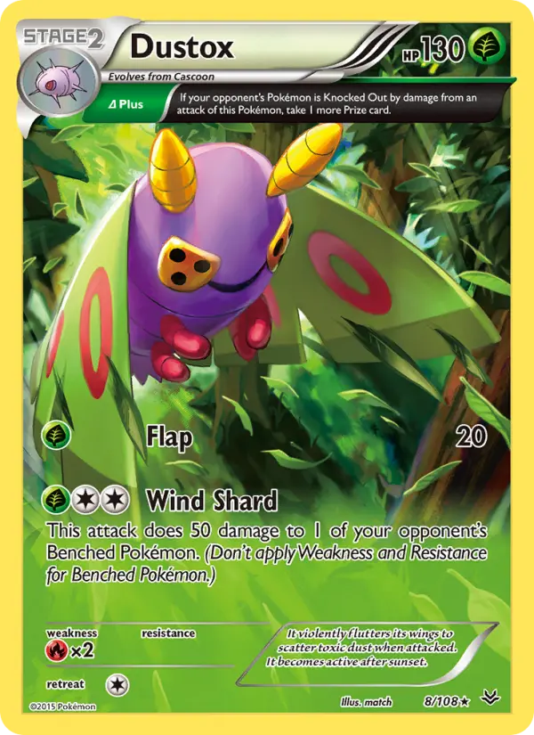 Dustox 8 Roaring Skies Pokesingles