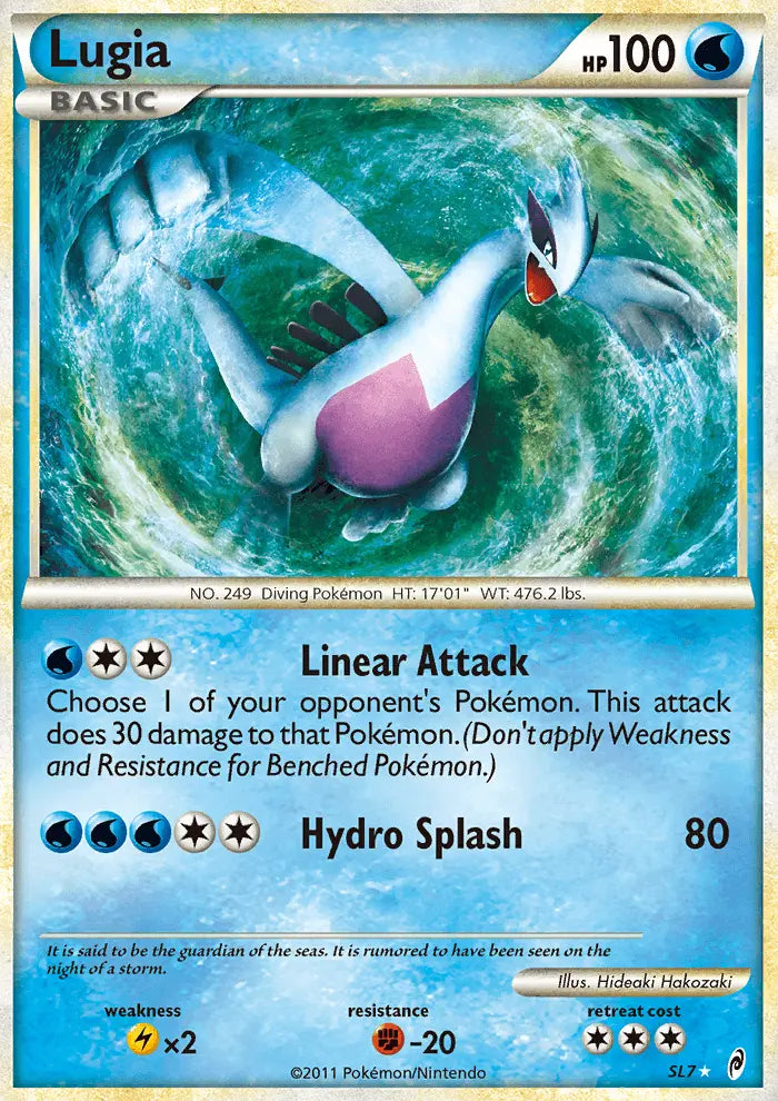 Lugia SL7 Call of Legends Pokesingles