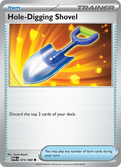 Hole-Digging Shovel 74 Perfect Order Pokesingles