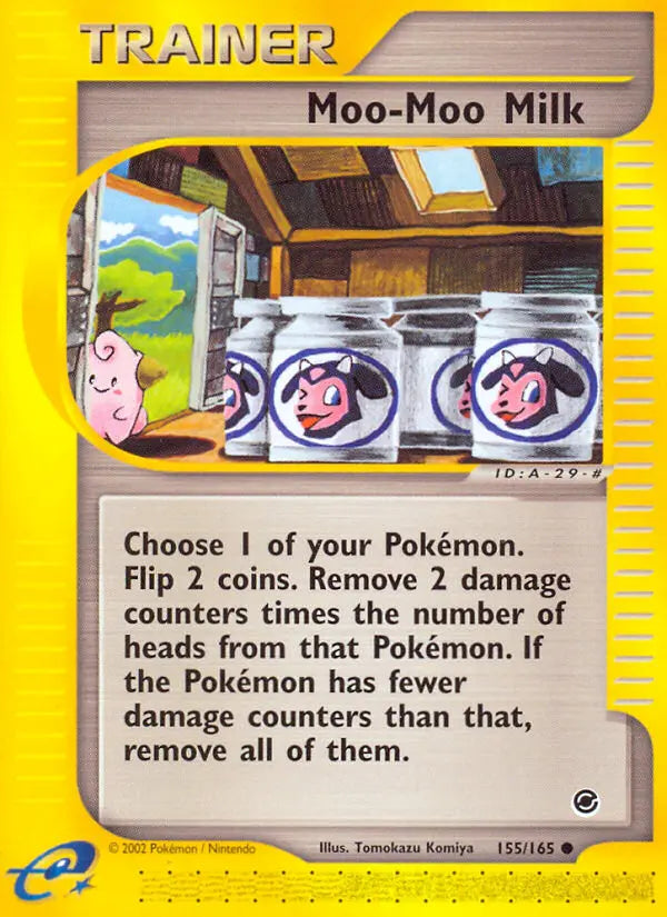 Moo-Moo Milk 155 Expedition Base Set Pokesingles
