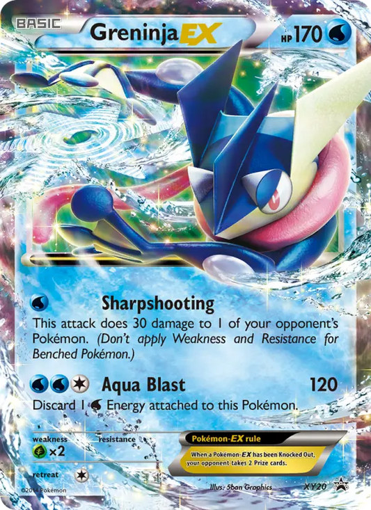 Greninja EX XY20 XY Black Star Promos Pokesingles