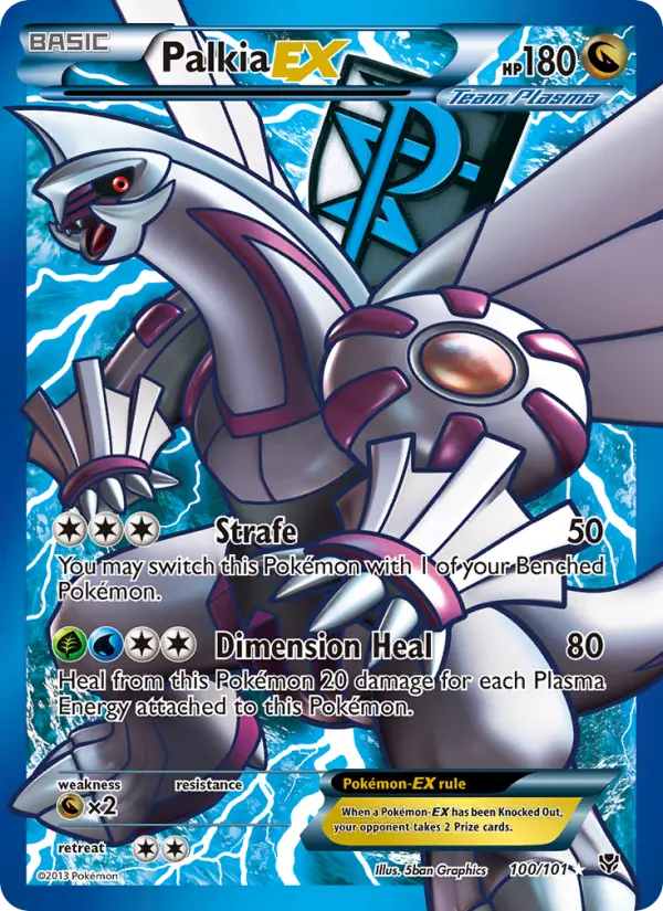 Palkia-EX 100 Plasma Blast Pokesingles