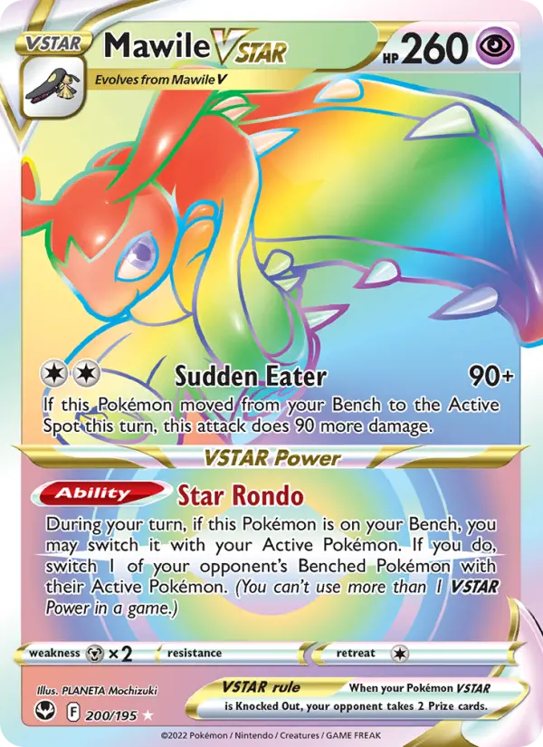 Mawile VSTAR 200 Silver Tempest Pokesingles