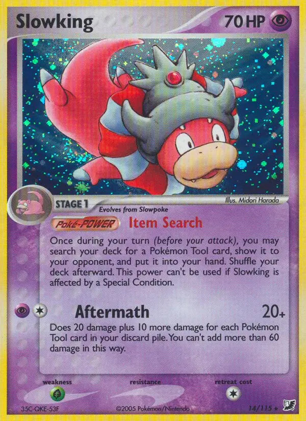 Slowking 14 Unseen Forces Pokesingles