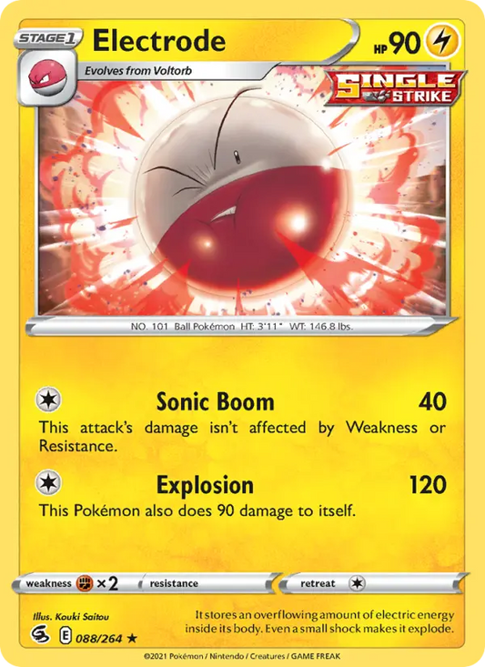 Electrode 88 Fusion Strike Pokesingles