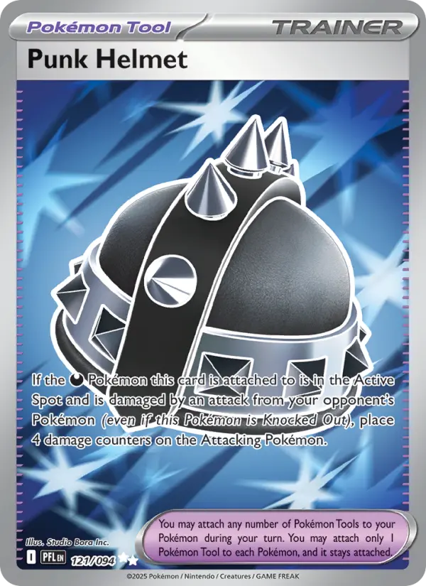 Punk Helmet 121 Phantasmal Flames Pokesingles