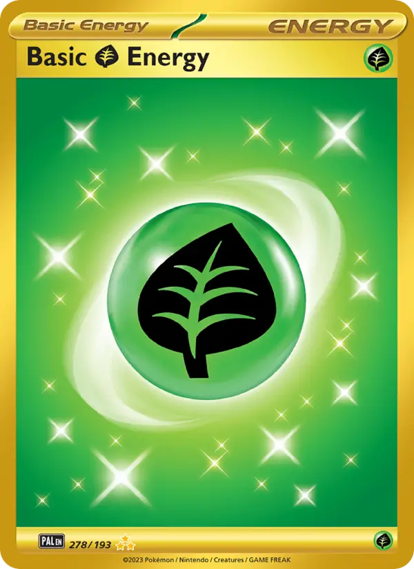 Basic Grass Energy 278 Paldea Evolved Pokesingles