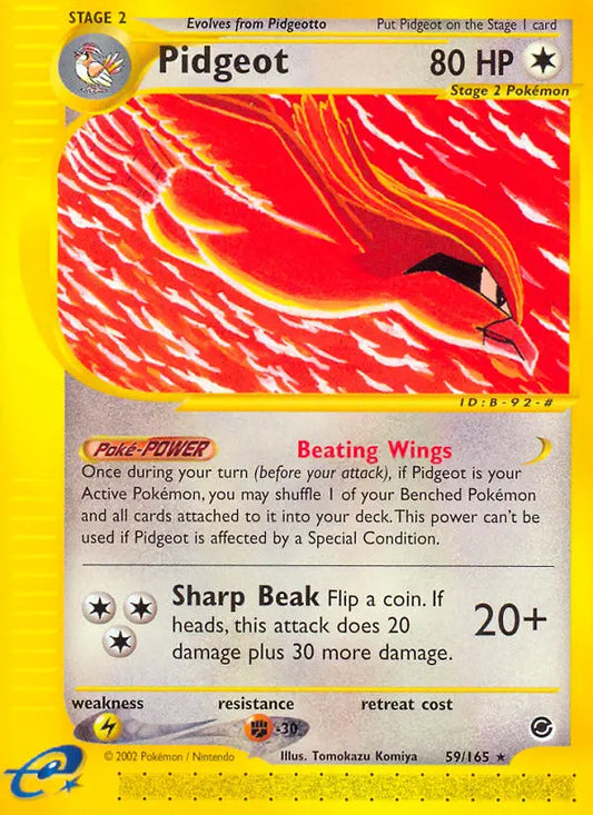 Pidgeot 59 Expedition Base Set Pokesingles