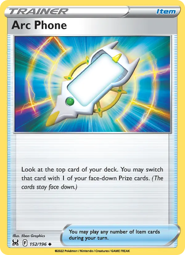 Arc Phone 152 Lost Origin Pokesingles