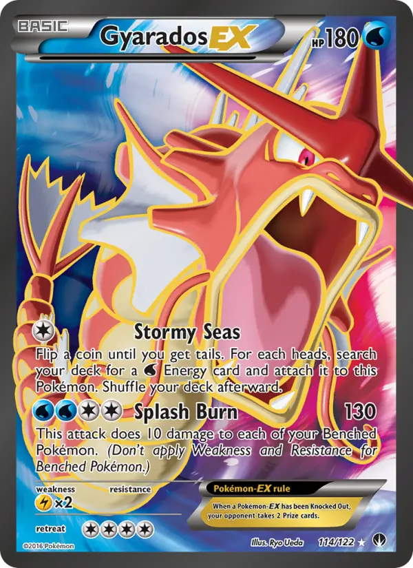 Gyarados EX 114 BREAKpoint Pokesingles